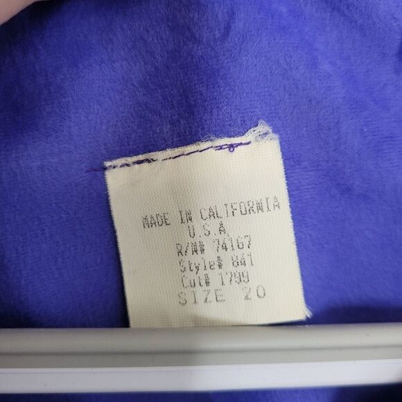 VINTAGE 90s trench dress leather patch button up midi XL - Picture 5 of 8